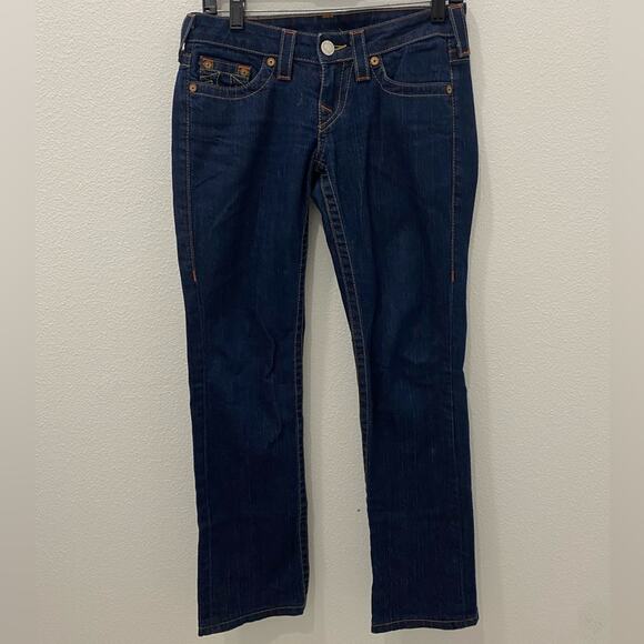 True Religion blue jeans size‎ 26 bootcut - Picture 1 of 8